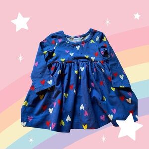 NWOT Hanna Andersson Girls Skater Dress- Size 70cm/6-12 mos.